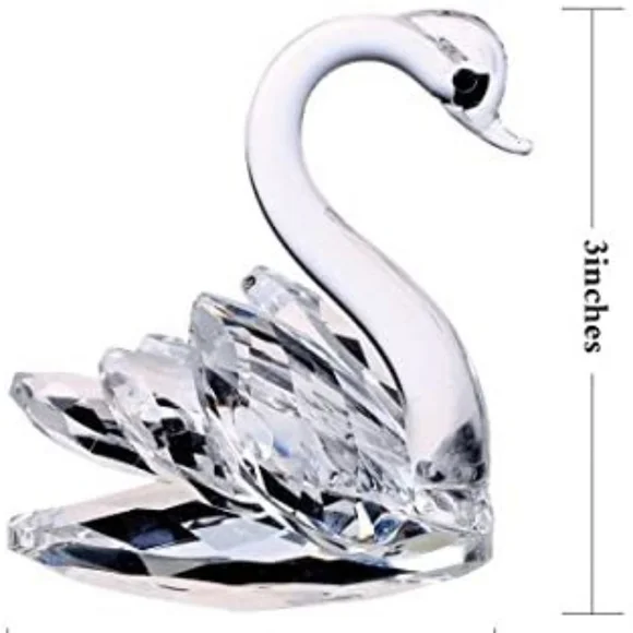 H&D Sparkle Swan Figurine - Picture 3 of 7